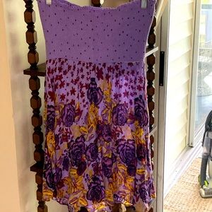 Free people strapless dress